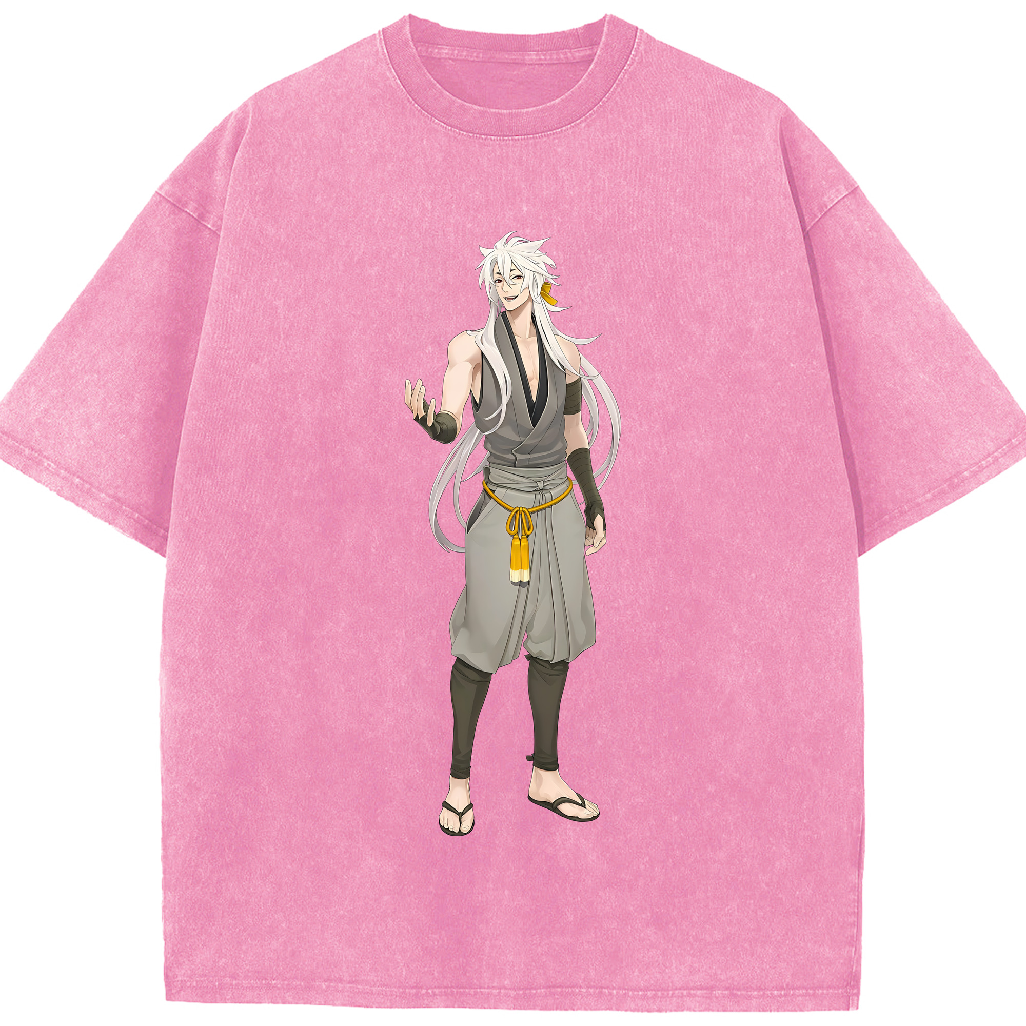 （画像用） 刀剣乱舞 Touken Ranbu 綿100% ヴィンテージ風 半袖Tシャツ（フロントプリント）